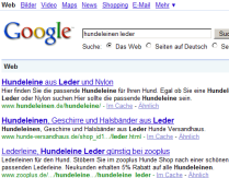 google suchergebnisse seo